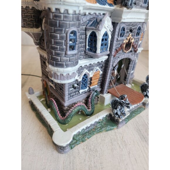 Lemax AS IS Castle on spooky Hill Halloween Village accessory animated - Picture 5 of 9